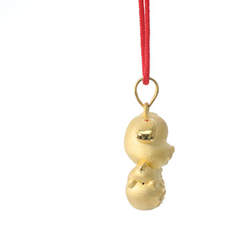 24K Gold Dog Pendant