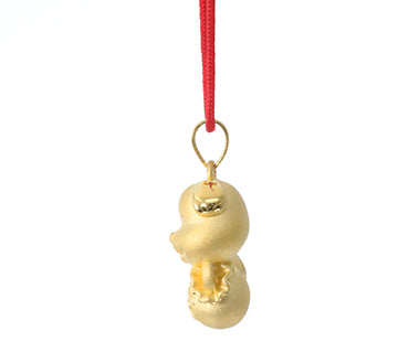 24K Gold Dog Pendant