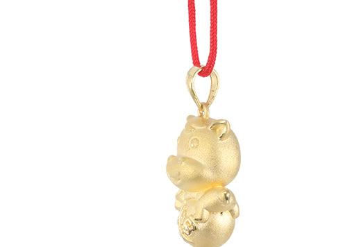 Load image into Gallery viewer, 24K Gold Horse Pendant
