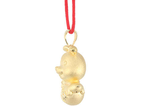 24K Rabbit Pendant