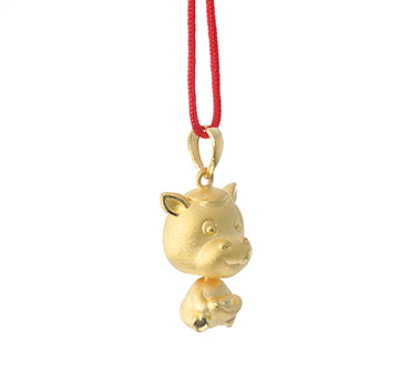 Load image into Gallery viewer, 24K Gold Horse Pendant
