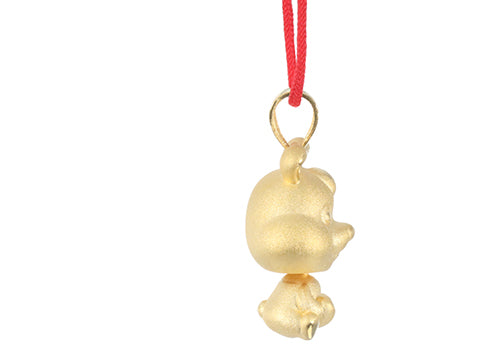 24K Gold Rabbit Pendant