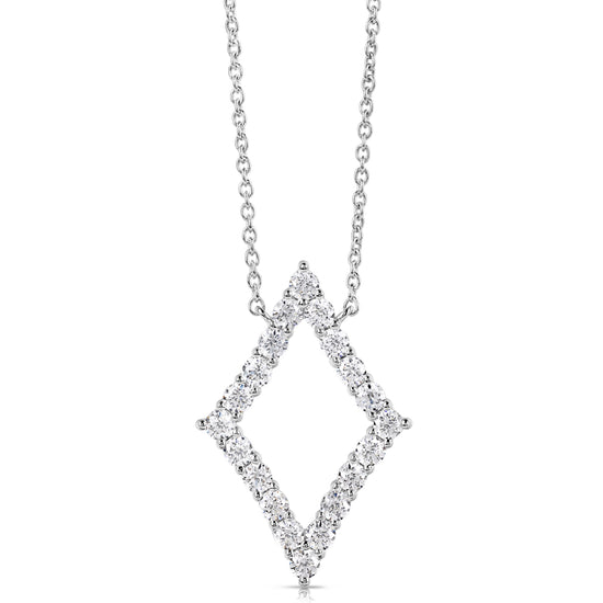 1/2 CT COLORLESS FLAWLESS DIAMOND SHAPED PENDANT