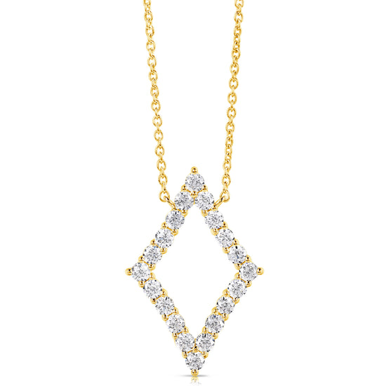 Load image into Gallery viewer, 1/2 CT COLORLESS FLAWLESS DIAMOND SHAPED PENDANT

