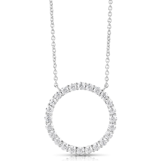Load image into Gallery viewer, 1/2 CT COLORLESS FLAWLESS CIRCLE SHAPED PENDANT
