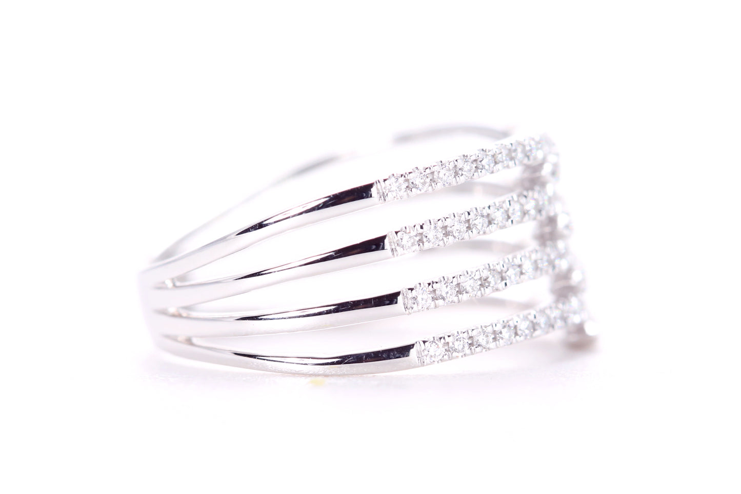 Contemporary Diamond Ring