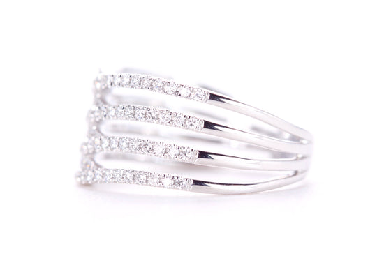 Contemporary Diamond Ring