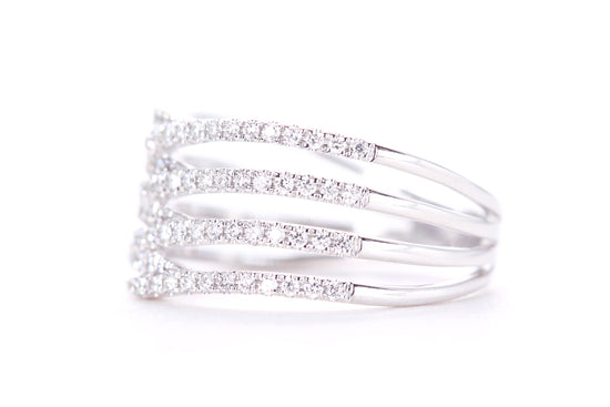 Contemporary Diamond Ring