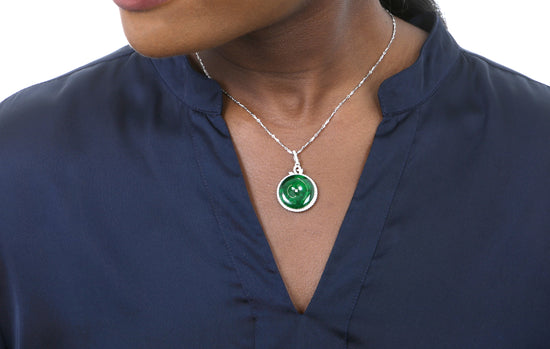 Jadeite Huai Gu Pendant