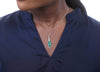 Jadeite Pear Shaped Pendant