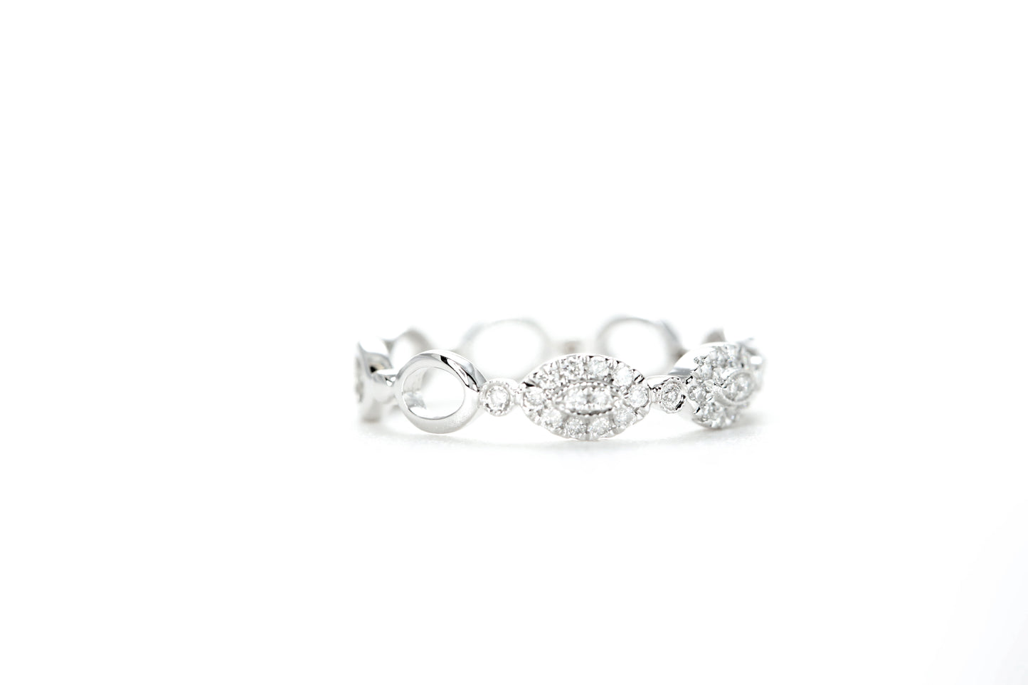 Marquise Shaped Diamond Ring