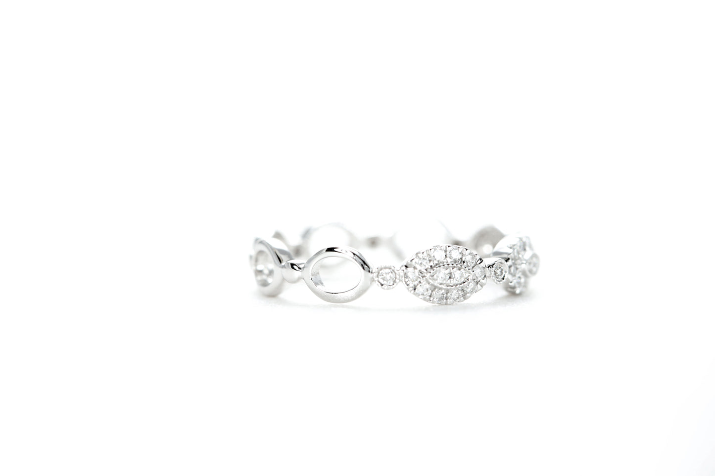 Marquise Shaped Diamond Ring