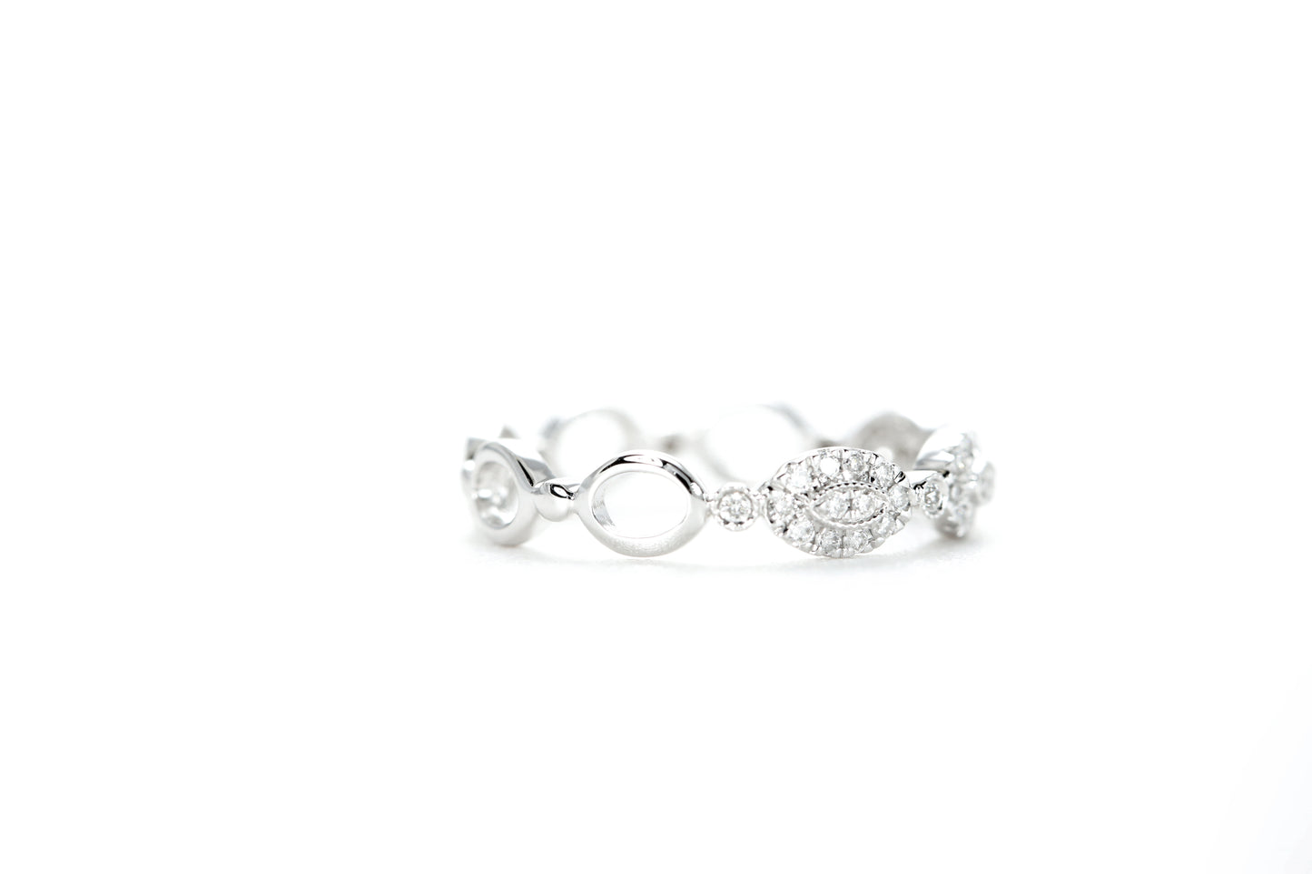 Marquise Shaped Diamond Ring