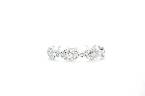 Marquise Shaped Diamond Ring