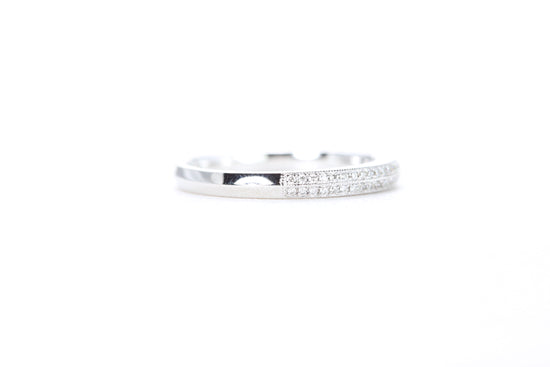 Double Row Pavé Diamond Ring