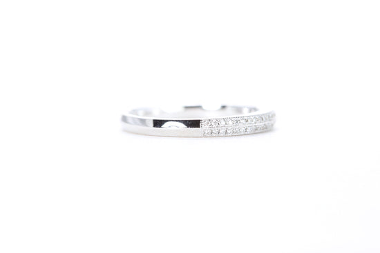 Double Row Pavé Diamond Ring