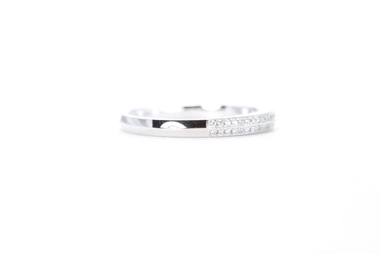 Double Row Pavé Diamond Ring