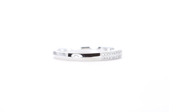Double Row Pavé Diamond Ring