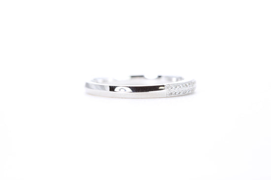 Double Row Pavé Diamond Ring