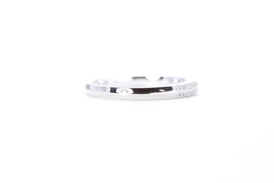Double Row Pavé Diamond Ring