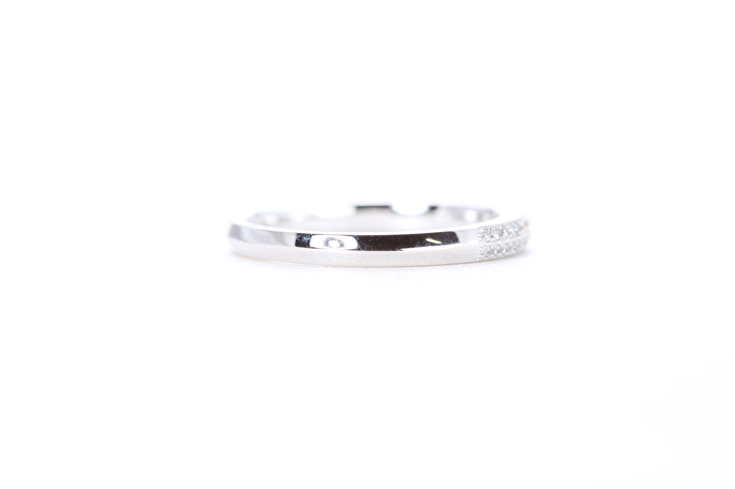 Double Row Pavé Diamond Ring