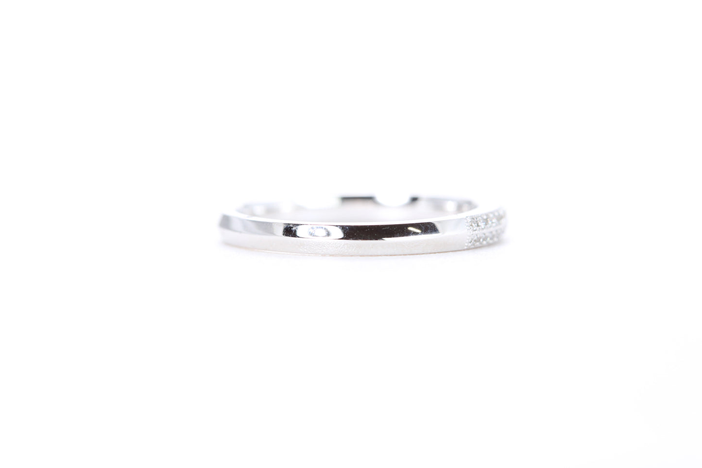Double Row Pavé Diamond Ring