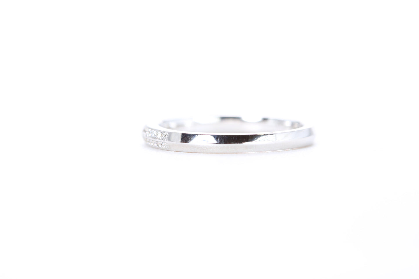 Double Row Pavé Diamond Ring