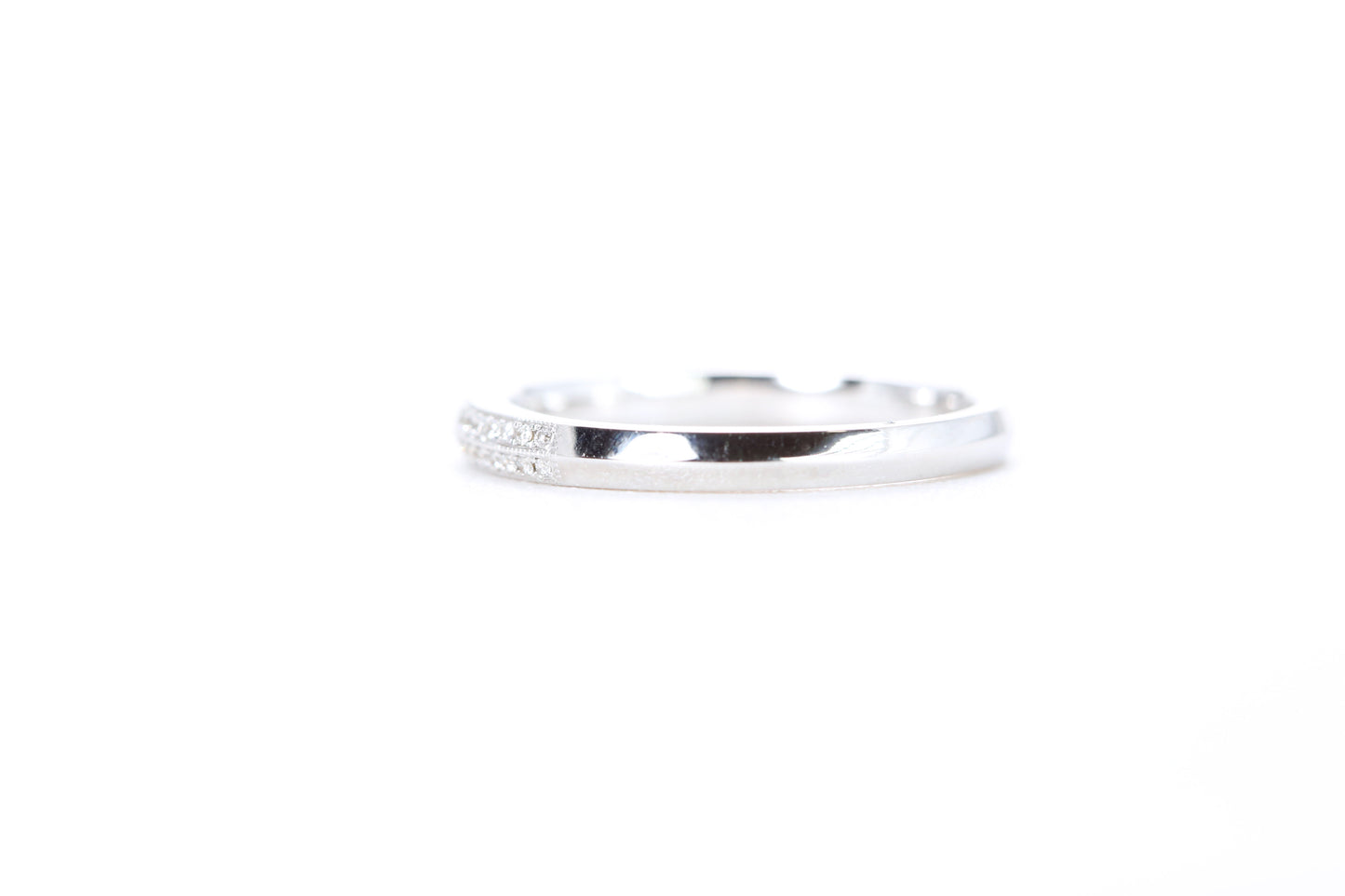 Double Row Pavé Diamond Ring