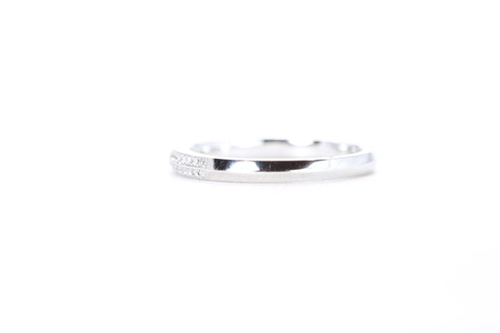 Double Row Pavé Diamond Ring