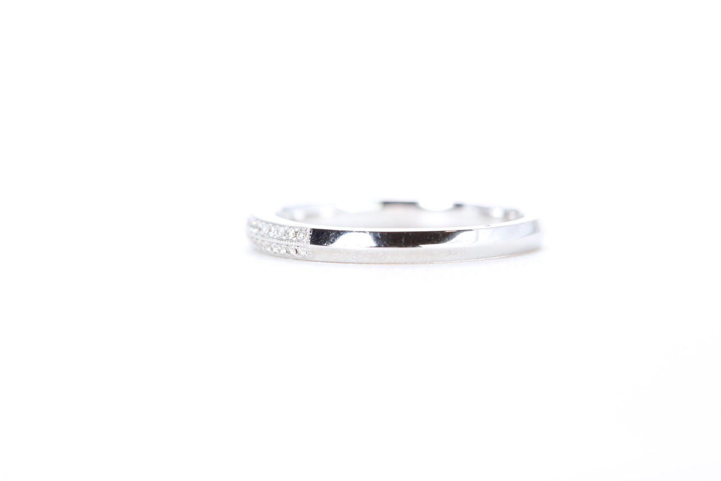 Double Row Pavé Diamond Ring