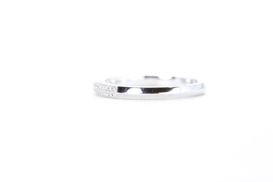 Double Row Pavé Diamond Ring