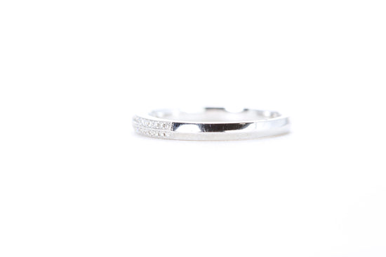 Double Row Pavé Diamond Ring