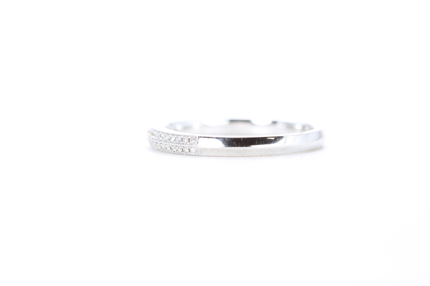 Double Row Pavé Diamond Ring
