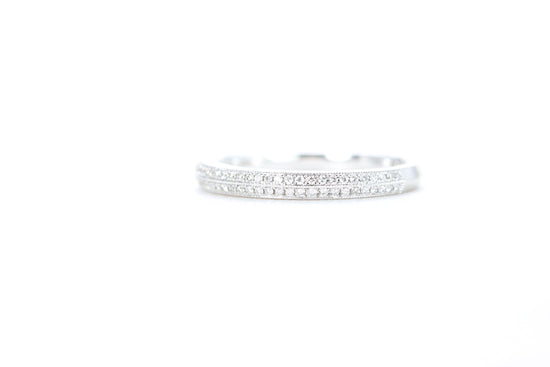 Load image into Gallery viewer, Double Row Pavé Diamond Ring
