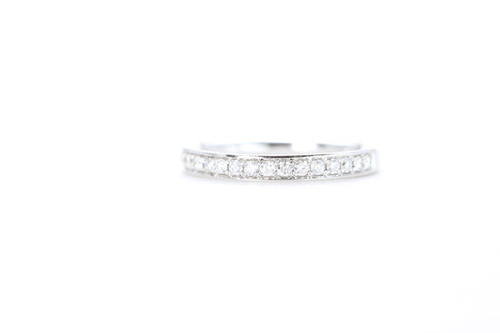 Double Row Pavé Diamond Ring