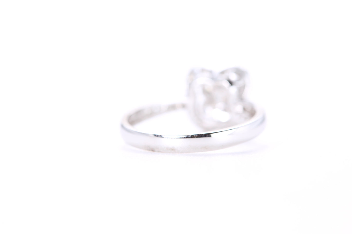 Flower Shaped Diamond Ring