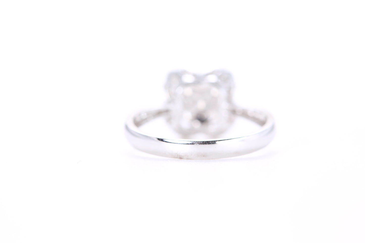 Flower Shaped Diamond Ring