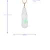 Jadeite Guan Yin Pendant