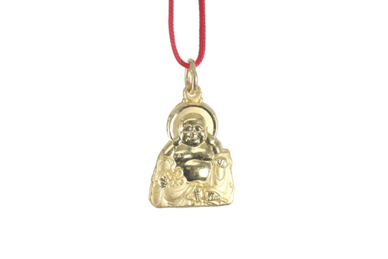 24K Gold Buddha Pendant