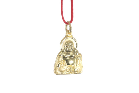 24K Gold Buddha Pendant