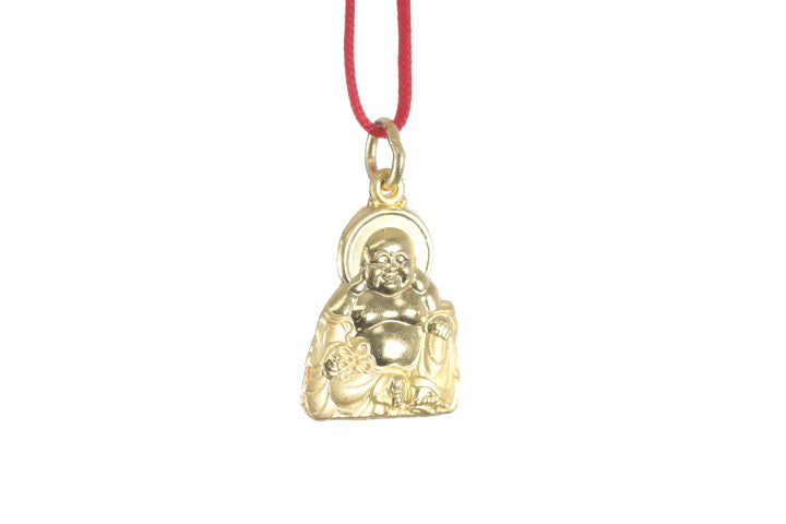 24K Gold Buddha Pendant