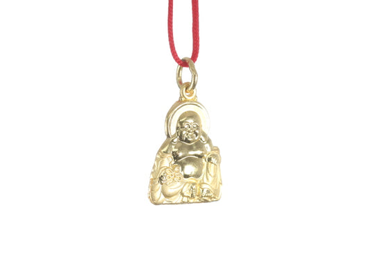 24K Gold Buddha Pendant