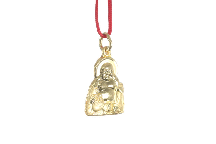 24K Gold Buddha Pendant