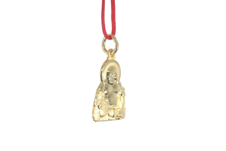 24K Gold Buddha Pendant