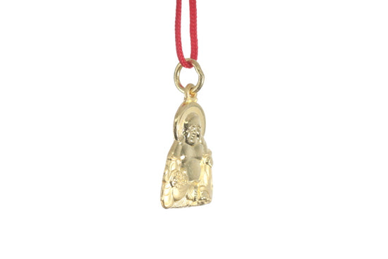 24K Gold Buddha Pendant