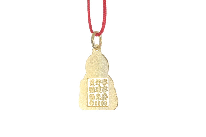 24K Gold Buddha Pendant