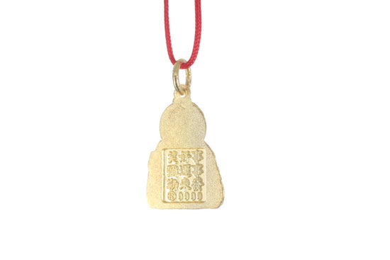 24K Gold Buddha Pendant