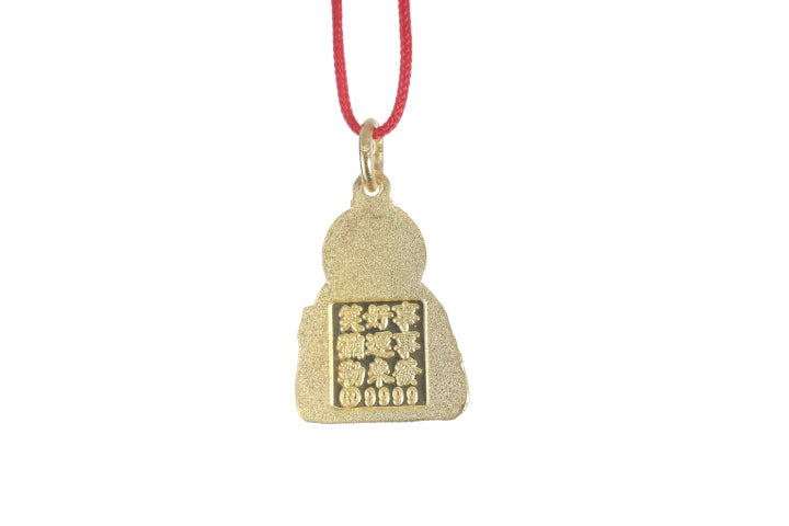 24K Gold Buddha Pendant