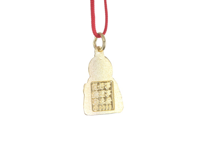 24K Gold Buddha Pendant