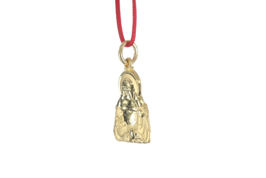 24K Gold Buddha Pendant